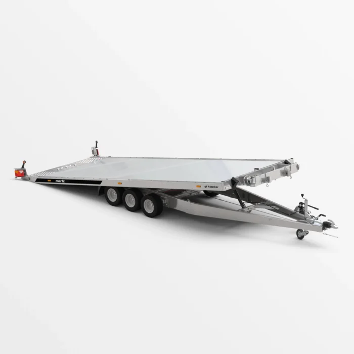 Remorcă transport auto Martz GT KIPPBAR 580/3 3,5T - Podea Aluminiu + placaj - imagine 3