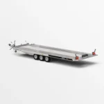 Remorcă transport auto Martz GT KIPPBAR 580/3 3,5T - Podea Oțel perforat - imagine 2