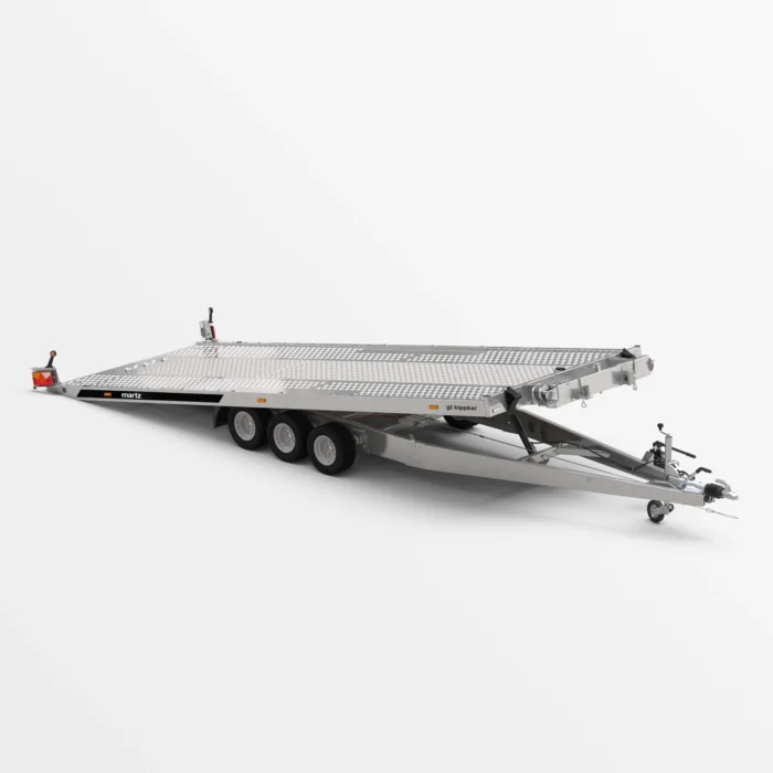Remorcă transport auto Martz GT KIPPBAR 580/3 3,5T - Podea Oțel perforat - imagine 3
