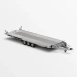 Remorcă transport auto Martz GT KIPPBAR 580/3 3,5T - Podea Oțel perforat + placaj