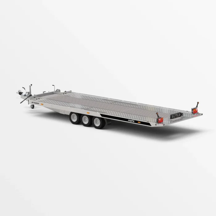 Remorcă transport auto Martz GT KIPPBAR 580/3 3,5T - Podea Oțel perforat + placaj - imagine 3