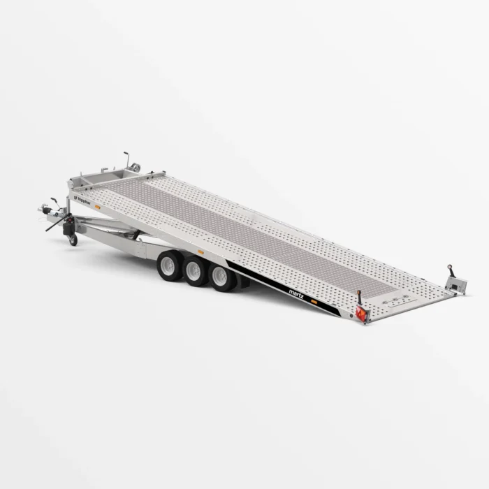 Remorcă transport auto Martz GT KIPPBAR 580/3 3,5T - Podea Oțel perforat + placaj - imagine 4
