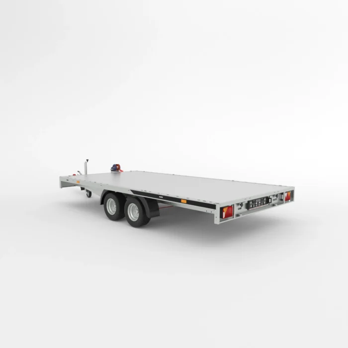 Remorcă transport auto Martz GT PLATEAU 400/2 S 2,7T - Podea Aluminiu - imagine 2