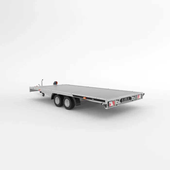 Remorcă transport auto Martz GT PLATEAU 450/2 S 2,7T - Podea placaj - imagine 2