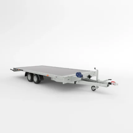Remorcă transport auto Martz GT PLATEAU 450/2 S 3T - Podea placaj