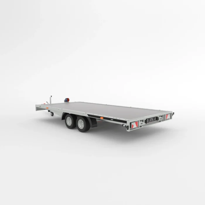 Remorcă transport auto Martz GT PLATEAU 450/2 S 3T - Podea placaj - imagine 2
