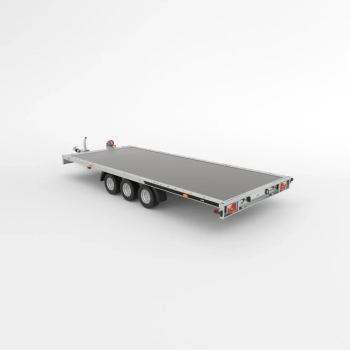 Remorcă transport auto Martz GT PLATEAU 500/3 S 3,5T - Podea placaj - imagine 2