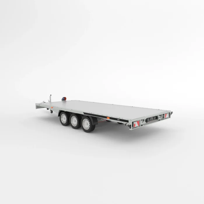 Remorcă transport auto Martz GT PLATEAU 500/3 S 3,5T - Podea Aluminiu - imagine 2