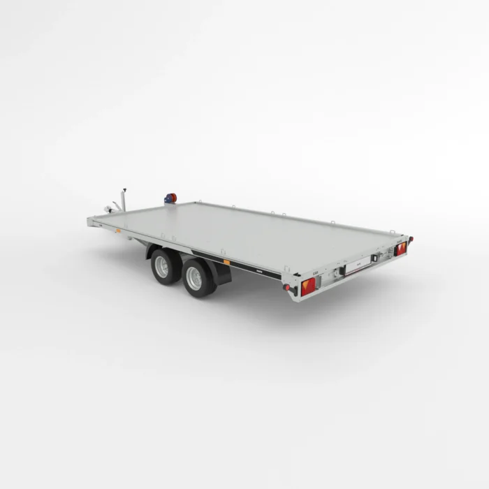 Remorcă transport auto Martz GT PLATEAU FULL ALU 400 2,7T - Podea Aluminiu - imagine 2