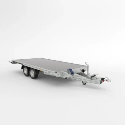Remorcă transport auto Martz GT PLATEAU FULL ALU 400 3,5T - Podea placaj