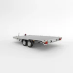 Remorcă transport auto Martz GT PLATEAU FULL ALU 400 3,5T - Podea placaj - imagine 2