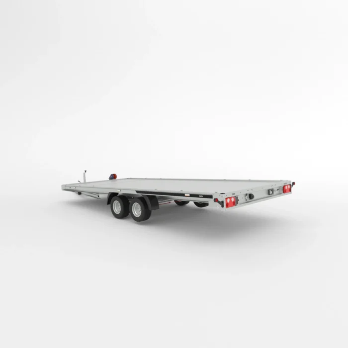 Remorcă transport auto Martz GT PLATEAU FULL ALU 500/2 3,5T - Podea Aluminiu - imagine 2