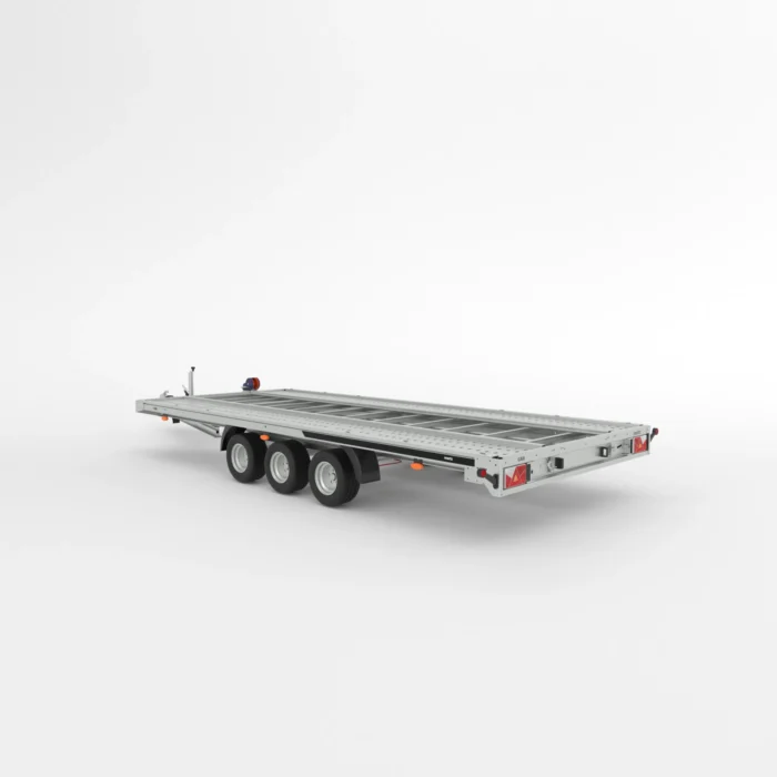 Remorcă transport auto Martz GT PLATEAU FULL ALU 500/3 3,5T - Podea LOHR - imagine 2