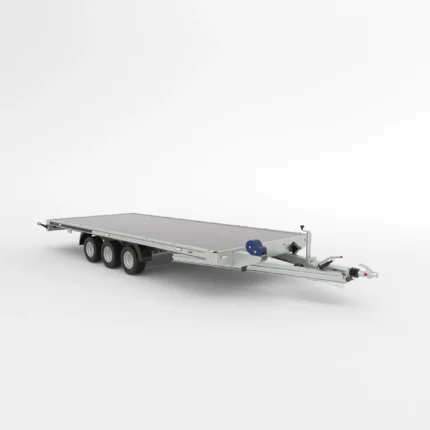 Remorcă transport auto Martz GT PLATEAU FULL ALU 500/3 3,5T - Podea placaj