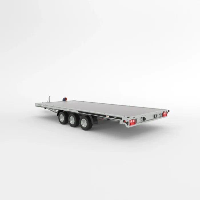 Remorcă transport auto Martz GT PLATEAU FULL ALU 500/3 3,5T - Podea placaj - imagine 2