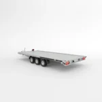 Remorcă transport auto Martz GT PLATEAU FULL ALU 500/3 3,5T - Podea Aluminiu - imagine 2