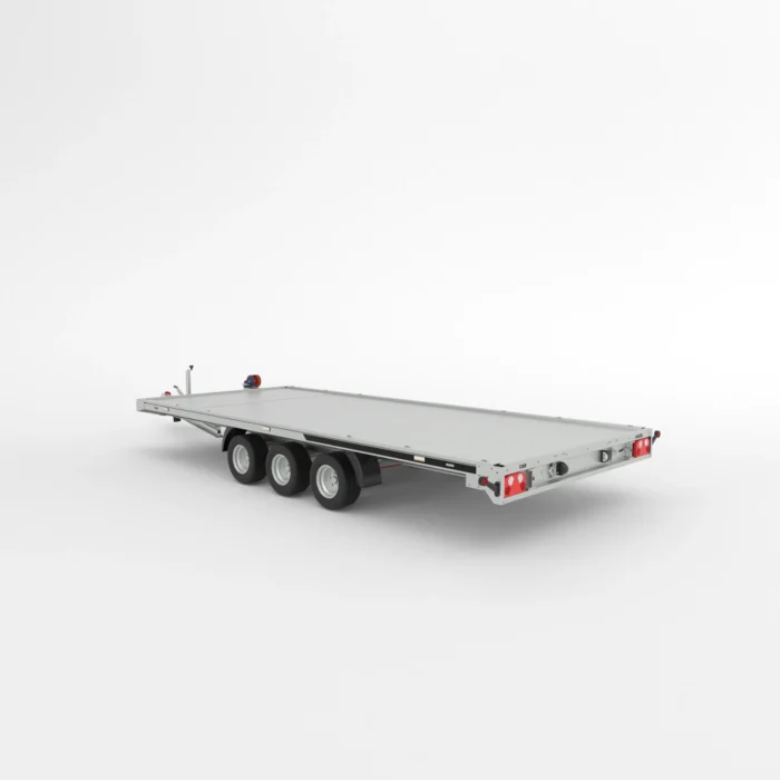 Remorcă transport auto Martz GT PLATEAU FULL ALU 500/3 3,5T - Podea Aluminiu - imagine 2