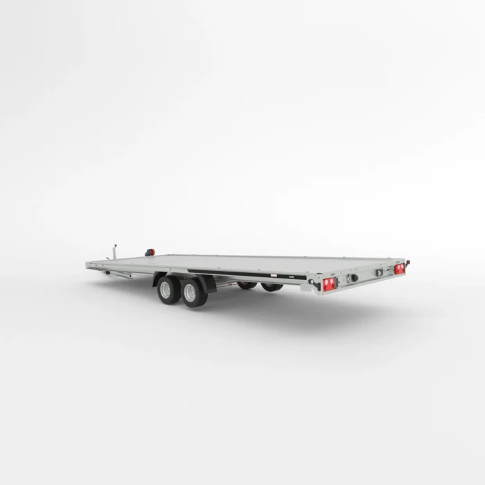 Remorcă transport auto Martz GT PLATEAU FULL ALU 600 3T - Podea Aluminiu - imagine 2