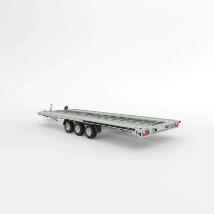 Remorcă transport auto Martz GT PLATEAU FULL ALU 600/3 3,5T - Podea LOHR - imagine 2