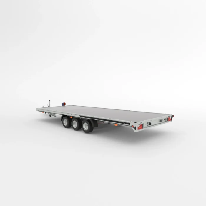 Remorcă transport auto Martz GT PLATEAU FULL ALU 600/3 3,5T - Podea placaj - imagine 2