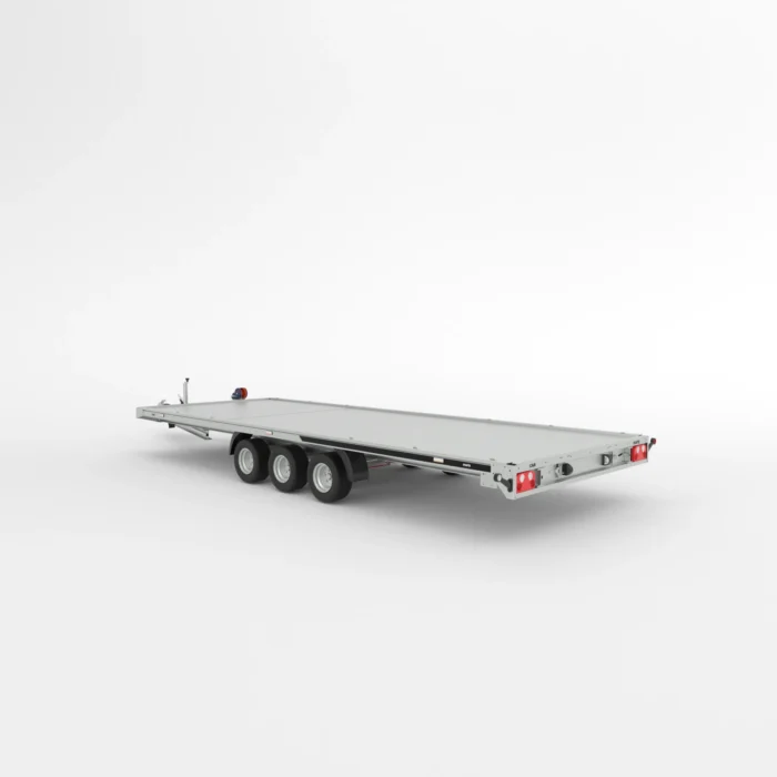 Remorcă transport auto Martz GT PLATEAU FULL ALU 600/3 3,5T - Podea Aluminiu - imagine 2