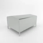 Prelată înaltă cu cadru pentru remorci 1510/150 H800 ECO gri - imagine 2