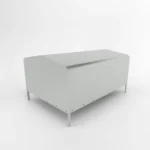 Prelată înaltă cu cadru pentru remorci 2010/200 H800 ECO gri