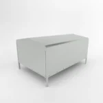 Prelată înaltă cu cadru pentru remorci 2012/201 H800 UNI gri - imagine 2