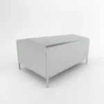 Prelată înaltă cu cadru pentru remorci 2312/230 H800 ECO gri - imagine 2