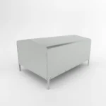 Prelată înaltă cu cadru pentru remorci 2312/230 H800 UNI gri - imagine 2