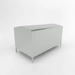 Prelată înaltă cu cadru pentru remorci 2612/264 H1100 ECO gri