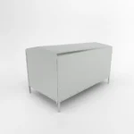 Prelată înaltă cu cadru pentru remorci 2612/264 H1100 UNI gri - imagine 2