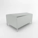 Prelată înaltă cu cadru pentru remorci 2612/264 H800 ECO gri - imagine 2