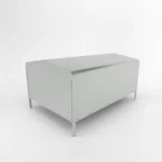 Prelată înaltă cu cadru pentru remorci 2612/264 H800 UNI gri - imagine 2