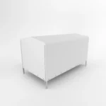 Prelată înaltă cu cadru pentru remorci 2615/265 H1100 UNI gri - imagine 2