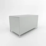 Prelată înaltă cu cadru pentru remorci 3015/296 H1400 UNI gri - imagine 2
