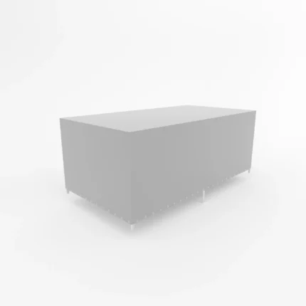 Prelată înaltă cu cadru pentru remorci 4021/400 H-1500 gri