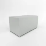 Prelată înaltă cu cadru pentru remorci H-1400 TRANSPORTER - HOCHLADER 2515 gri - imagine 2