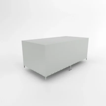 Prelată înaltă cu cadru pentru remorci H-1500 4020/400 gri CARKEEPER / CARPLATFORM S - GT KIPPBAR / GT PLATEAU S