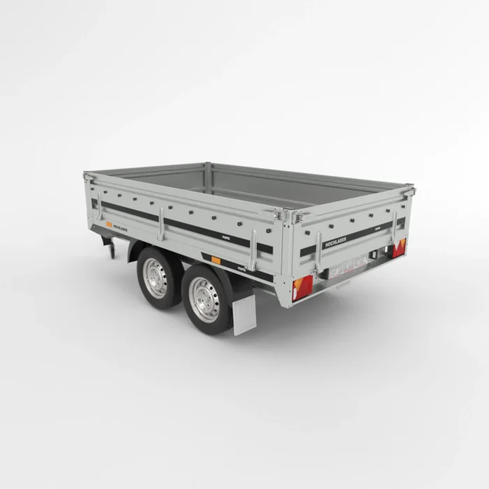 Remorcă auto cu frânare Martz HOCHLADER 250/2 1,5T - imagine 3