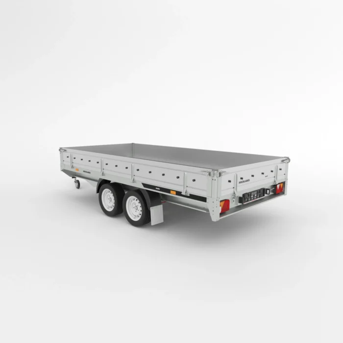 Remorcă auto cu frânare Martz HOCHLADER 360/2 C 2,7T - imagine 2