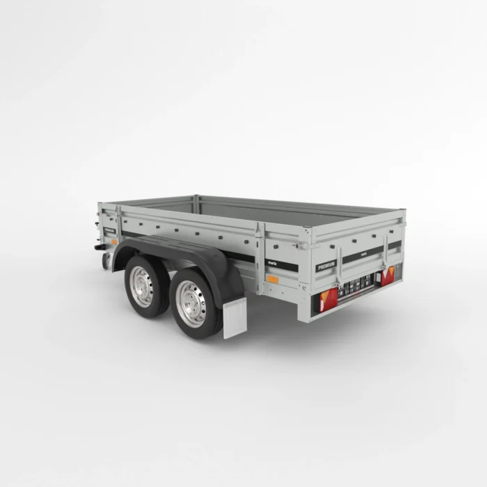 Remorcă cu frânare Martz PREMIUM+ 264/2 1,5T - imagine 2