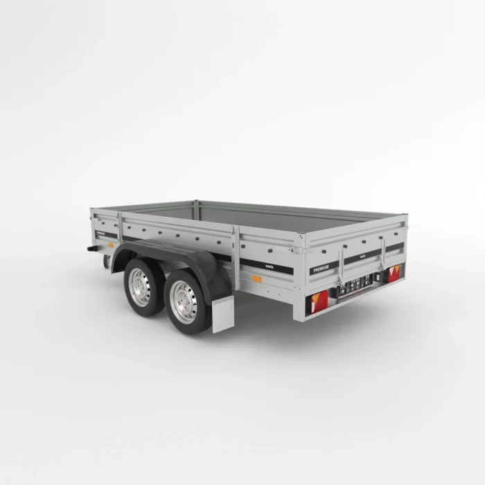 Remorcă cu frânare Martz PREMIUM+ 296/2 1,5T - imagine 2