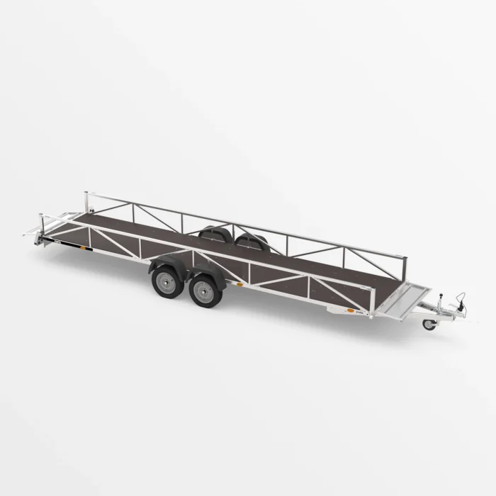 Remorcă transport profile Martz PROFILE 600 0,75T - Podea placaj - imagine 4