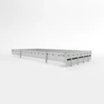 Set obloane pentru remorci din aluminiu 4018/400 H300 MULTITRANSPORTER - UNILADER