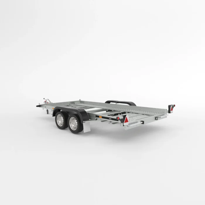 Remorcă transport auto Martz TIEFLADER 400 2T - Podea LOHR - imagine 2
