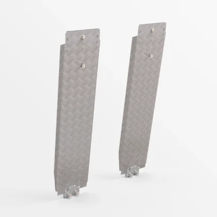 Două rampe din aluminiu pentru SMART BOX / SMART KARGO cu șuruburi de fixare